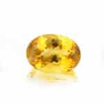 Yellow Citrine 12.14 Carat (13.49 Ratti)