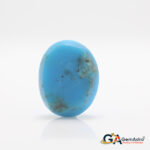 Turquoise (Firoza) 7.81 Carat (8.59Ratti) - Image 2