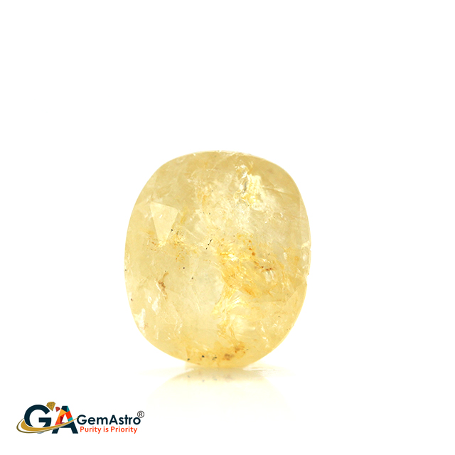 Yellow Sapphire gays 410 Yellow Sapphire 8.02 Carat (8.82 Ratti) - Image 1