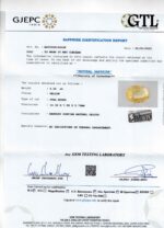 Yellow Sapphire 4.55 Carat vivid yellow (Pukhraj 5 Ratti) - Image 2