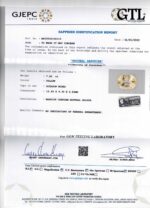 Yellow Sapphire 7.93 Carat (8.72 Ratti) - Image 2