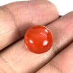 Natural Japanese Coral 11.76 Carat (12.94 Ratti) Moonga - Image 2