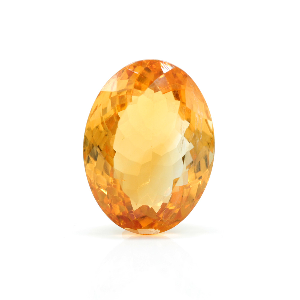 GACT41 (1) Yellow Citrine 10.75 Carat (11.83 Ratti) - Image 1