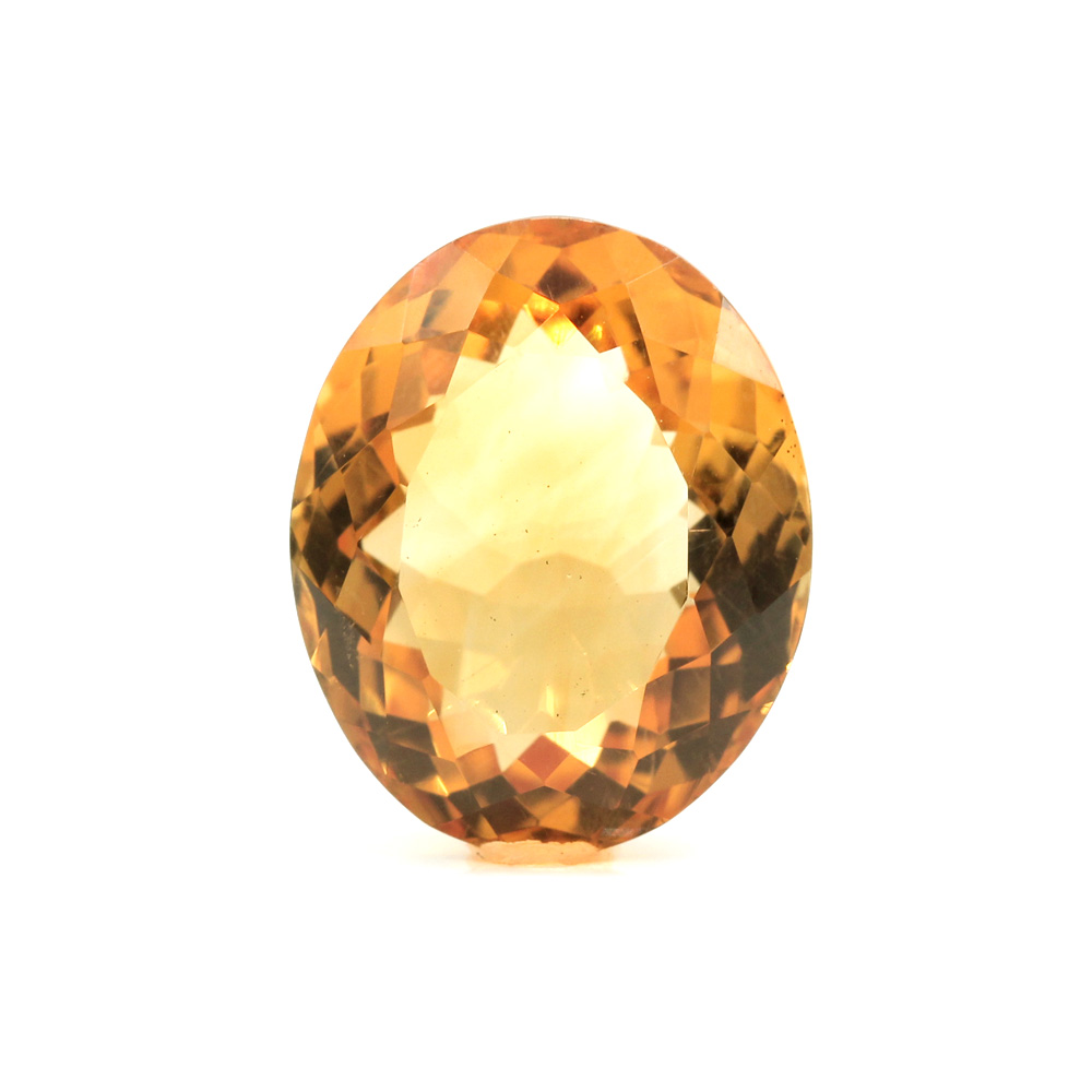 GACT44 (1) Yellow Citrine 8.41 Carat (9.25 Ratti) - Image 1