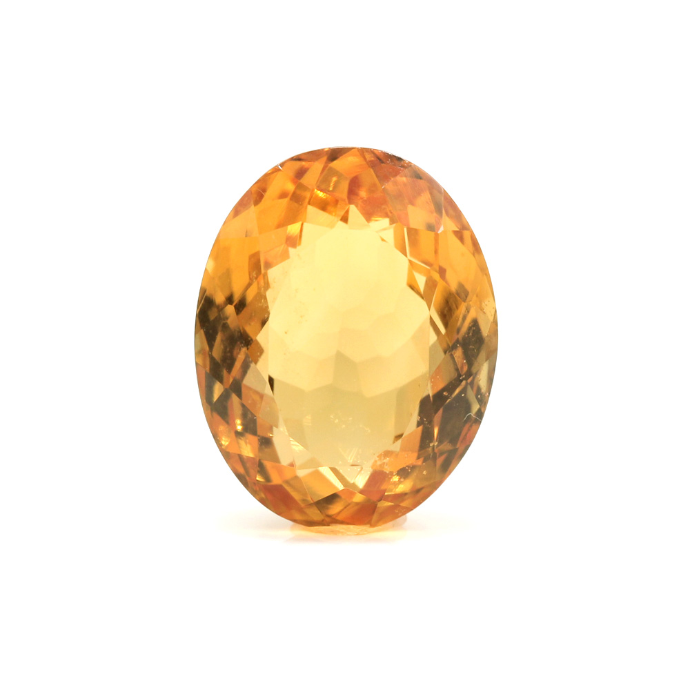 GACT45 (2) Yellow Citrine 8.14 Carat (8.95 Ratti) - Image 1