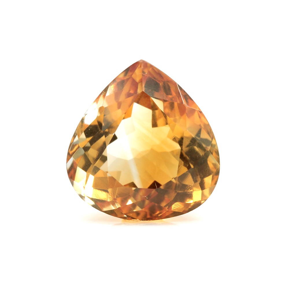 GACT49 (1) Yellow Citrine 12.20 Carat (13.42 Ratti) - Image 1
