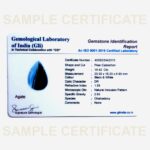 Agate 19.46 Carat (Sulemani Hakik 21.41 Ratti) - Image 2