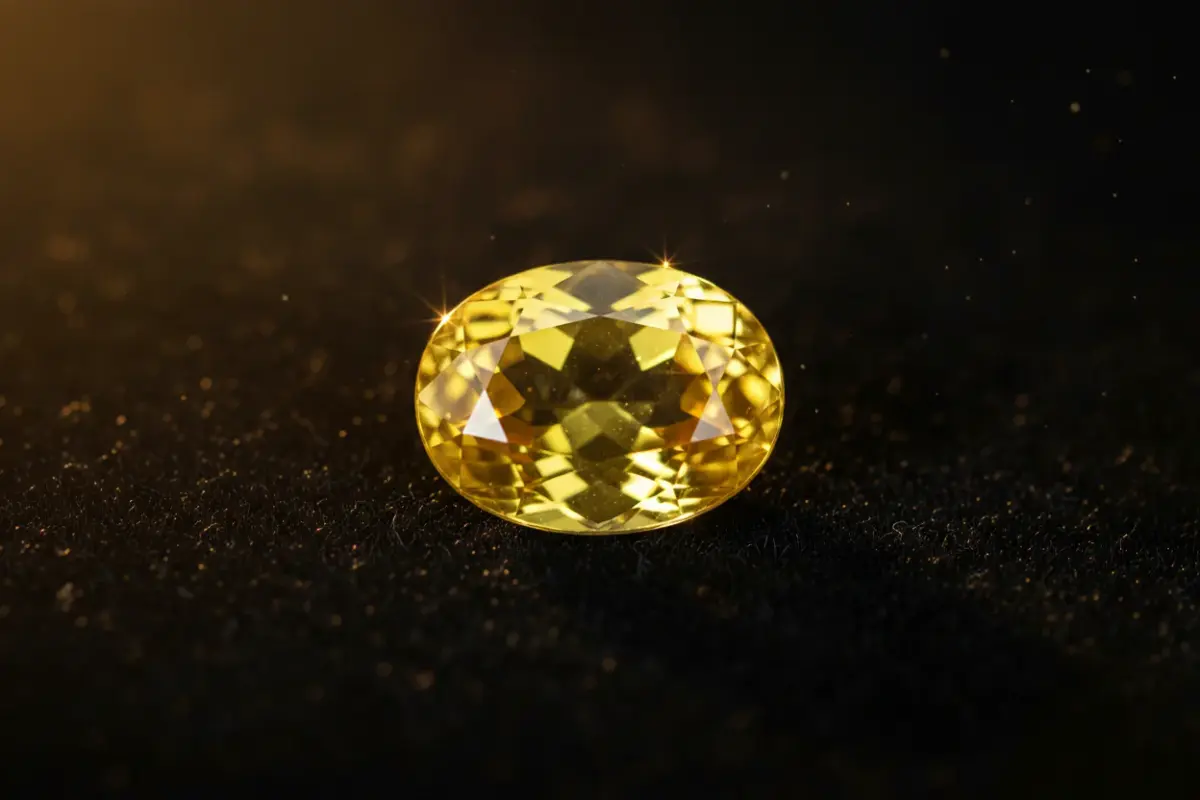 Yellow Sapphire gemstone